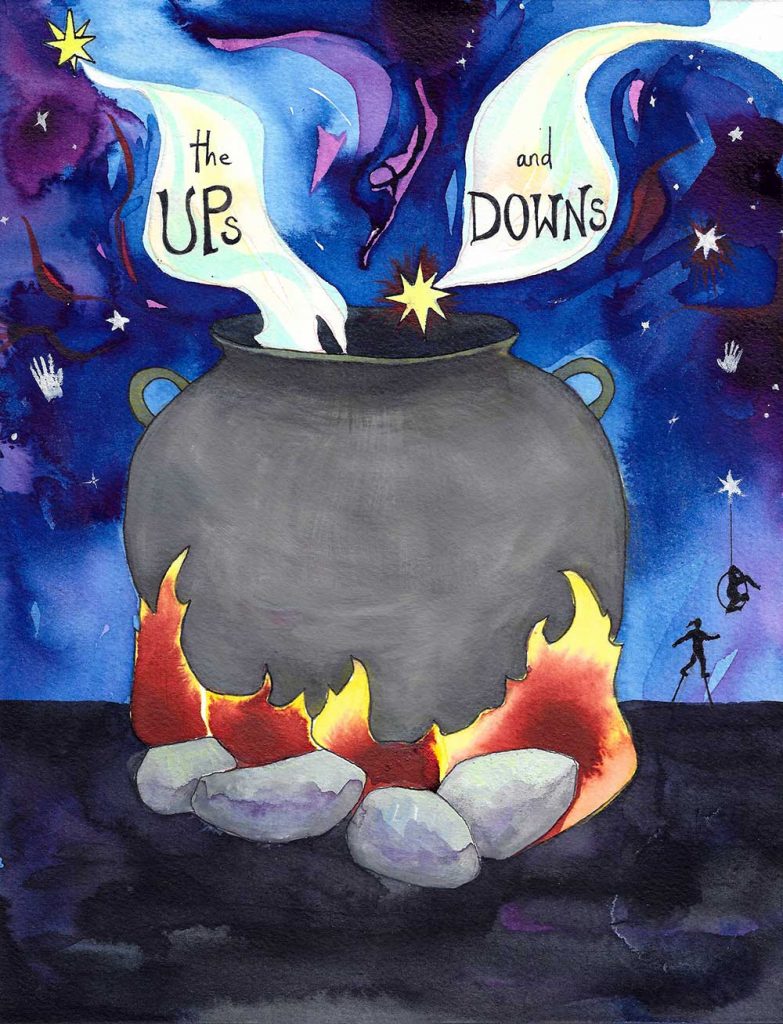 "Stardust Soup" poster illustration.
